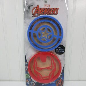 Marvel Avengers Silicone Pancake Egg Breakfast Molds Ironman Captain American